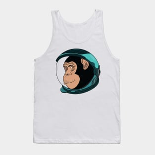 Astronaut chimp Tank Top